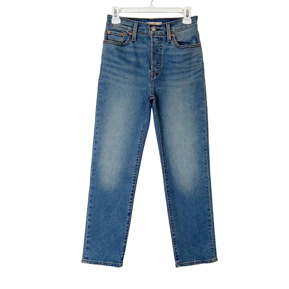 Levis‎ Wedgie Straight Jeans Women's 26 Button Fly High Rise